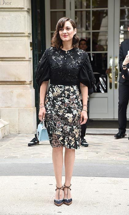 Ready for the front row! The French actress stepped out for the Dior show during Paris Fashion Week in July 2016.
Photo: Jacopo Raule/GC Images