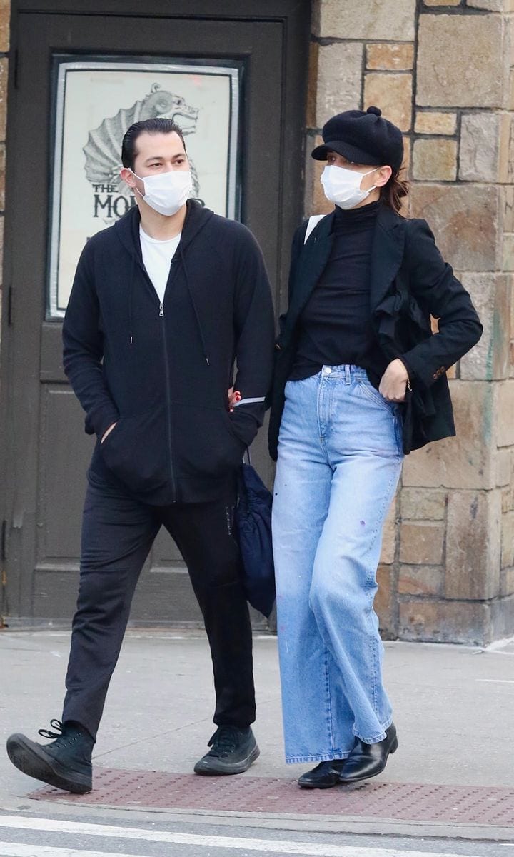 Emilio Vitolo and Katie Holmes in NYC