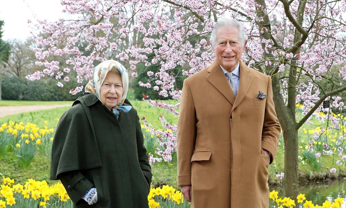 Official Pictures Of The Queen And The Prince of Wales