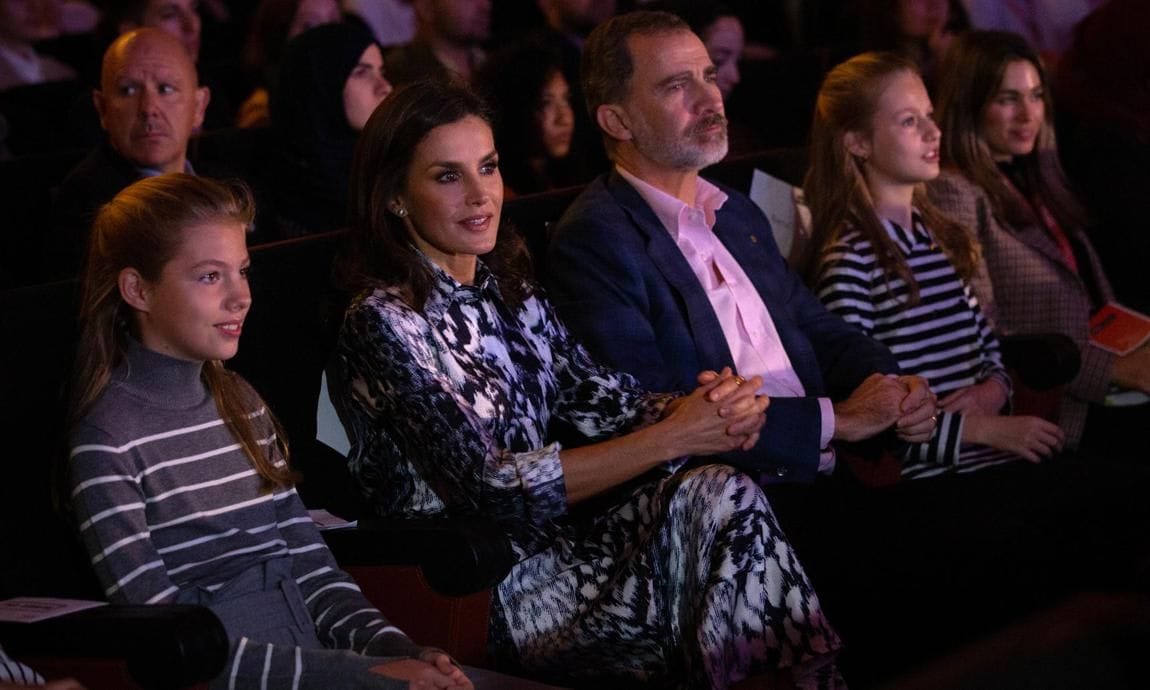 Queen Letizia and King Felipe took their daughters, Leonor and Sofia, to the movies to watch Star Wars: The Rise of Skywalkern