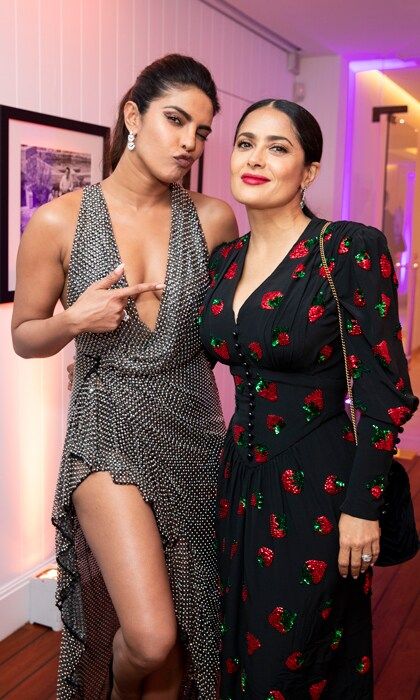 Priyanka Chopra and Salma Hayek