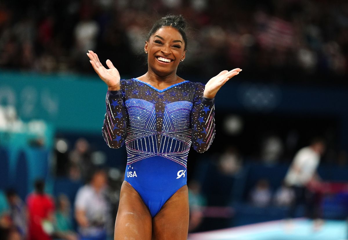 Simone Biles wins the 2024 Olympic Individual All-Around title