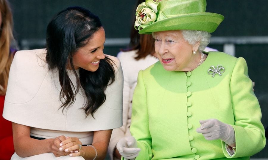 Meghan Markle and Queen Elizabeth