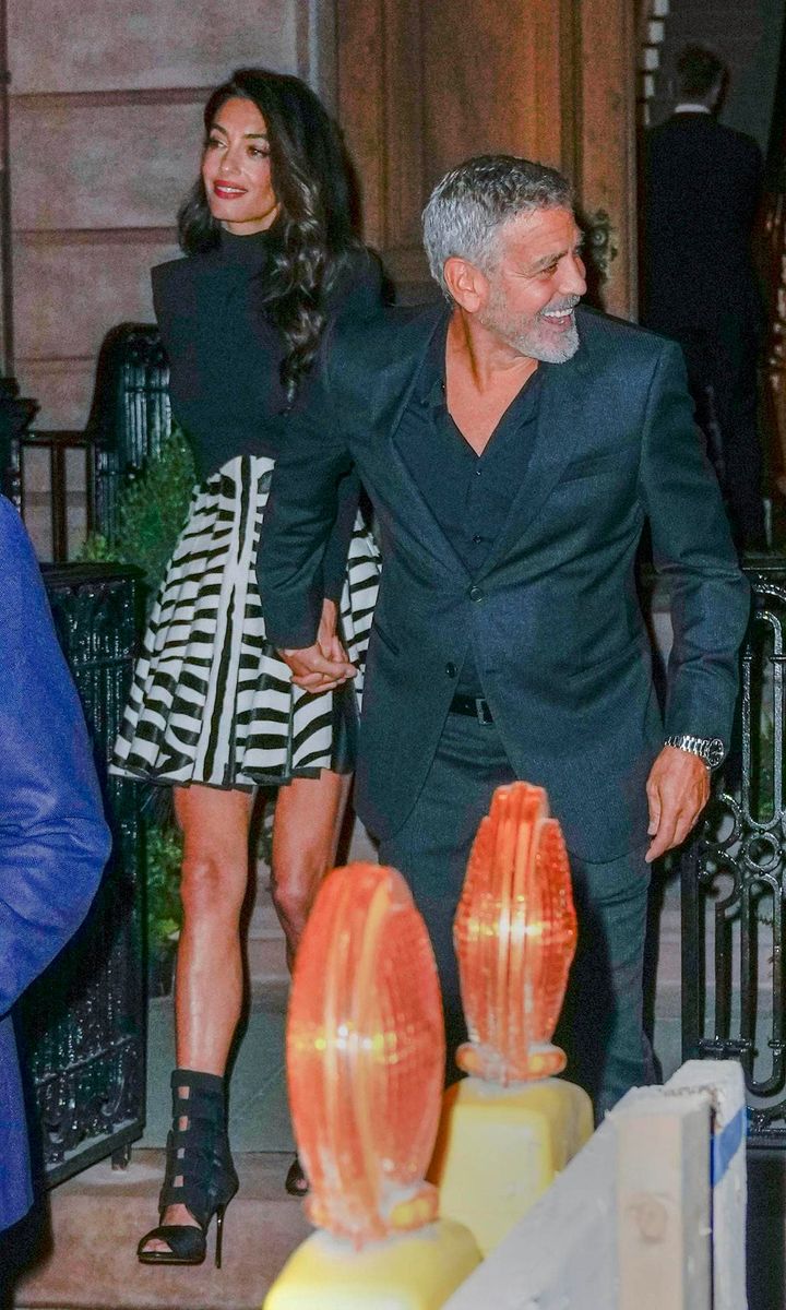 George and Amal Clooney