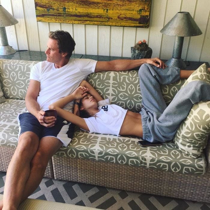 7. After a music festival like Coachella (with dad Rande Gerber), she needs time to recuperate.
<br>
Photo: Instagram/@cindycrawford