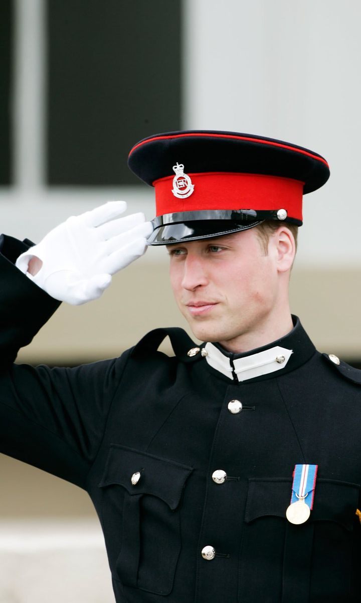 Prince William joined the Royal Military Academy Sandhurst after university