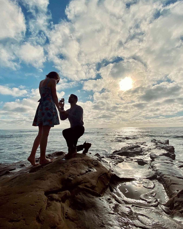  Amanda Pacheco ands Wilmer Valderrama's proposal 