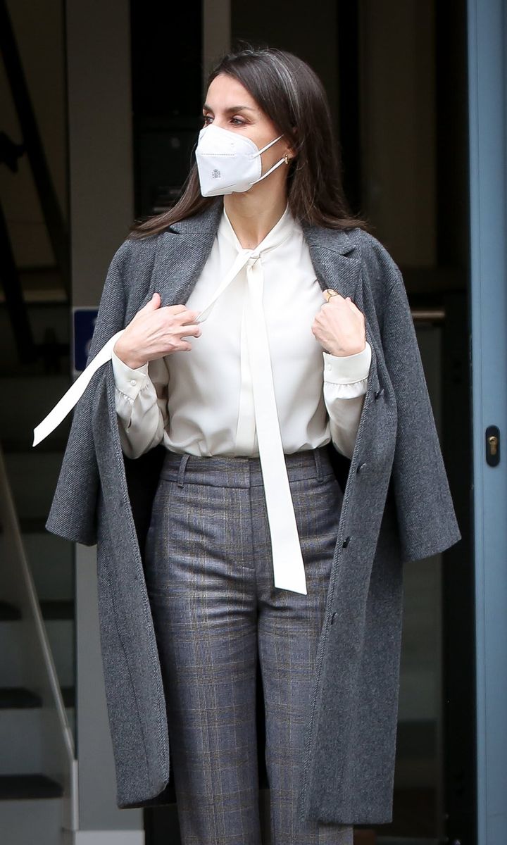 Queen Letizia of Spain attended the Forum Against Cancer on Feb. 4