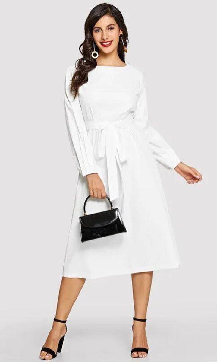 Midi dress by Shein