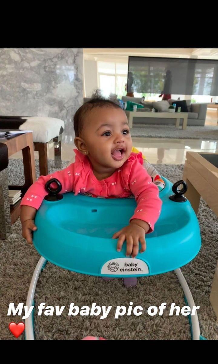 Cardi B's daughter Kulture baby picture