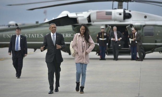 President Obama reached out to the Bolivian president to ensure his daughter's safety and privacy during the 83 days away.
Photo: MANDEL NGAN/AFP/Getty Images