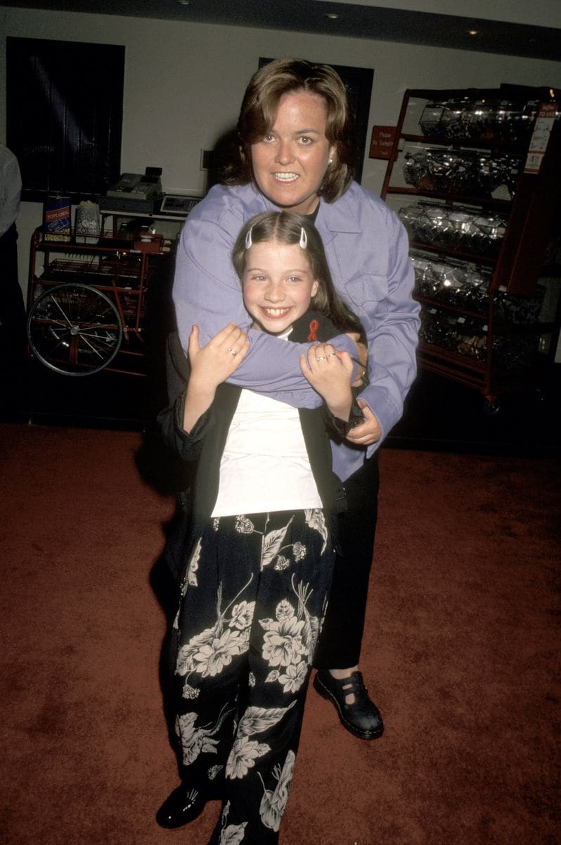 Rosie O'Donnell and Michelle Trachtenberg during "Harriet the Spy" New York City Benefit Premiere 