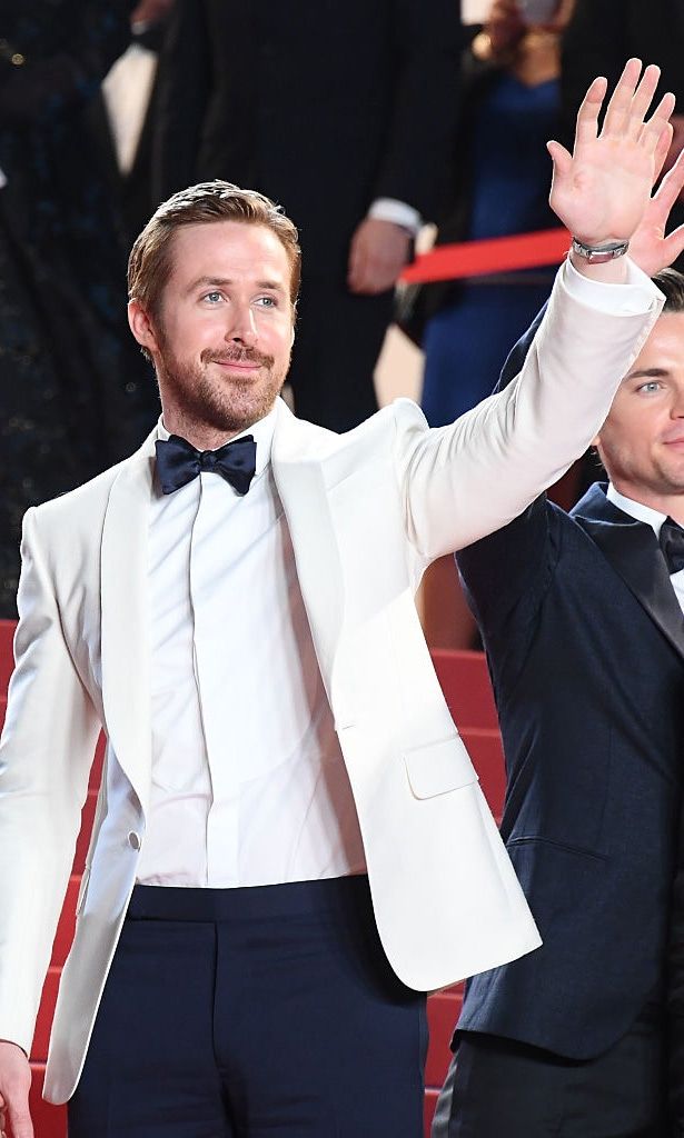 Oh hey, Ryan! The dapper dad-of-two gave a wave at the premiere for his film <i>The Nice Guys</i>.
<br>
Photo: George Pimentel/WireImage