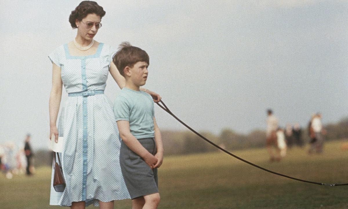 Queen Elizabeth And Son