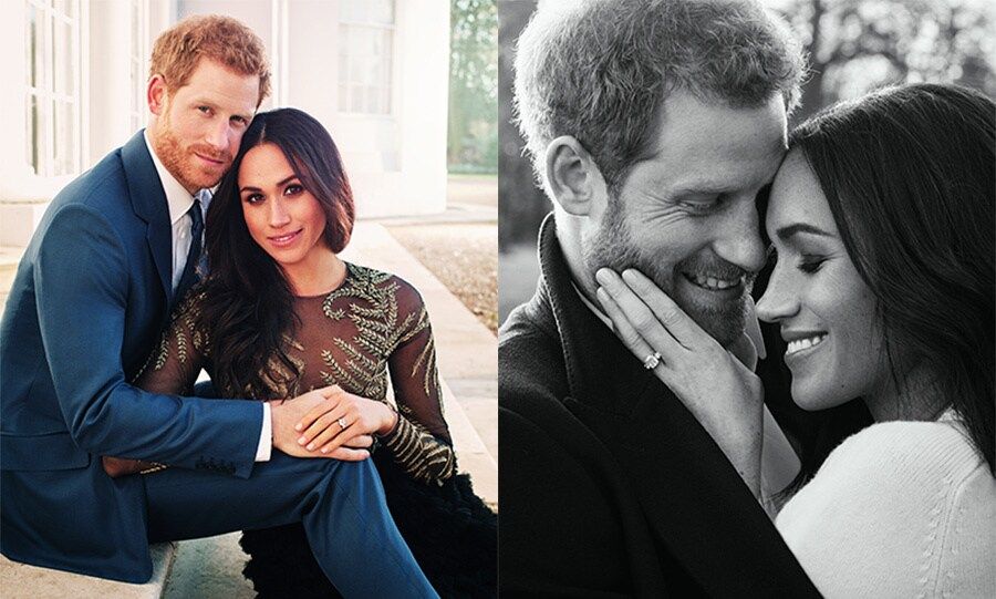 PICTURE OF HAPPINESS
Prince Harry and Meghan Markle released two beautiful official engagement photos on December 21. The stunning snaps, which were taken by Alexi Lubomirski at Frogmore House in Windsor, show the loved-up couple holding hands in one photo, while in another Meghan has her hand resting on Harry's cheek as he smiles at her. Meghan looked gorgeous in two looks a Victoria Beckham sweater and a sheer Ralph & Russo gown.
Photo: Alexi Lubomirski/Getty Images