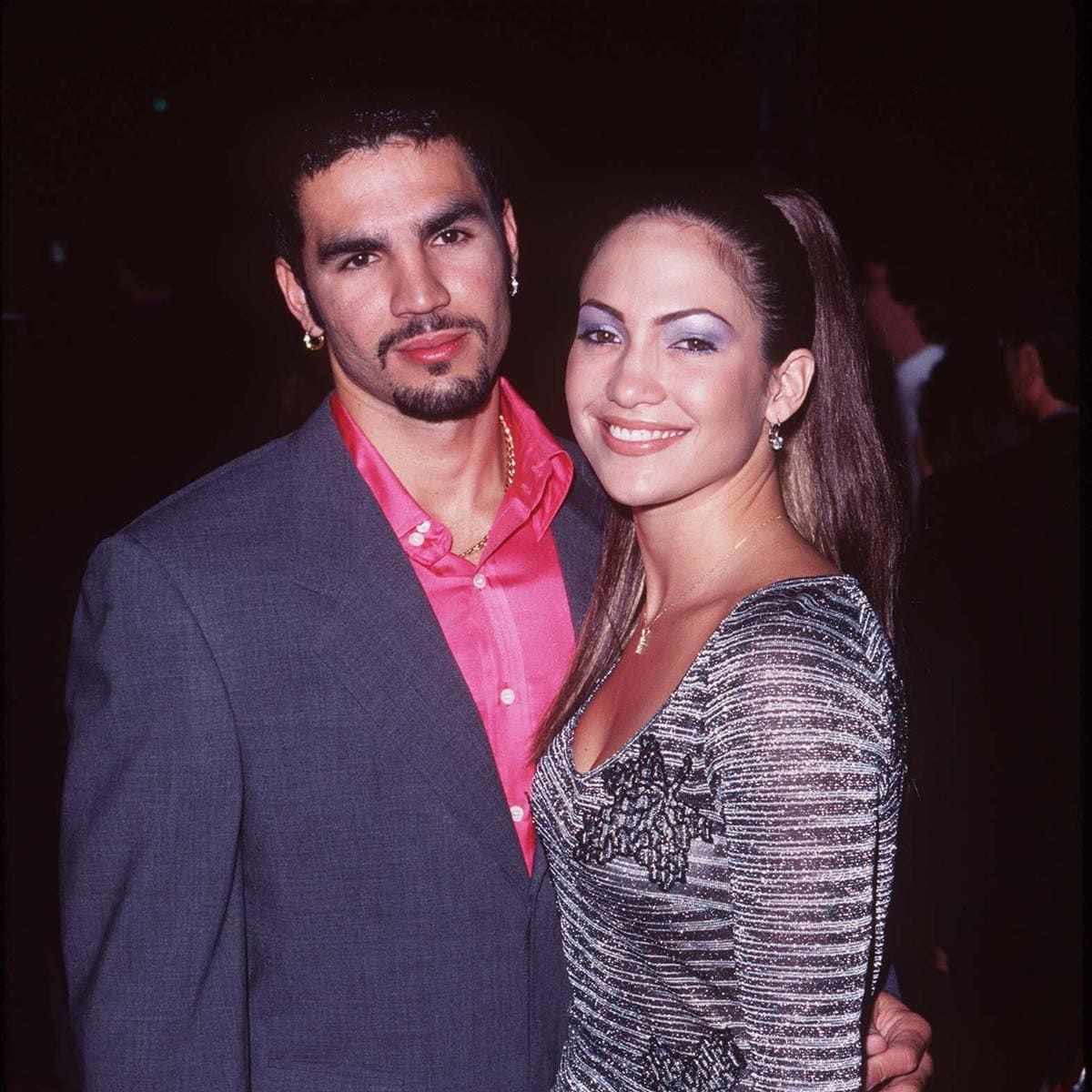 Jennifer Lopez and first ex-husband Ojani Noa