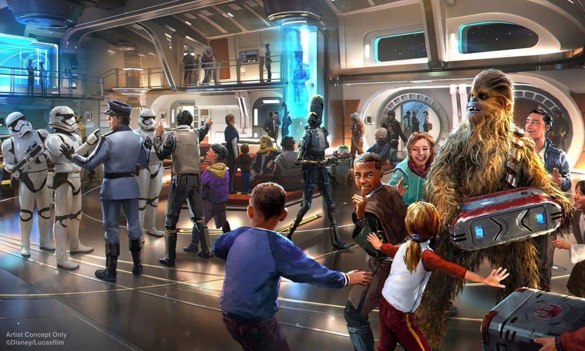 The ‘Star Wars’ hotel will open in 2022 during WDW’s 18 month 50th anniversary event