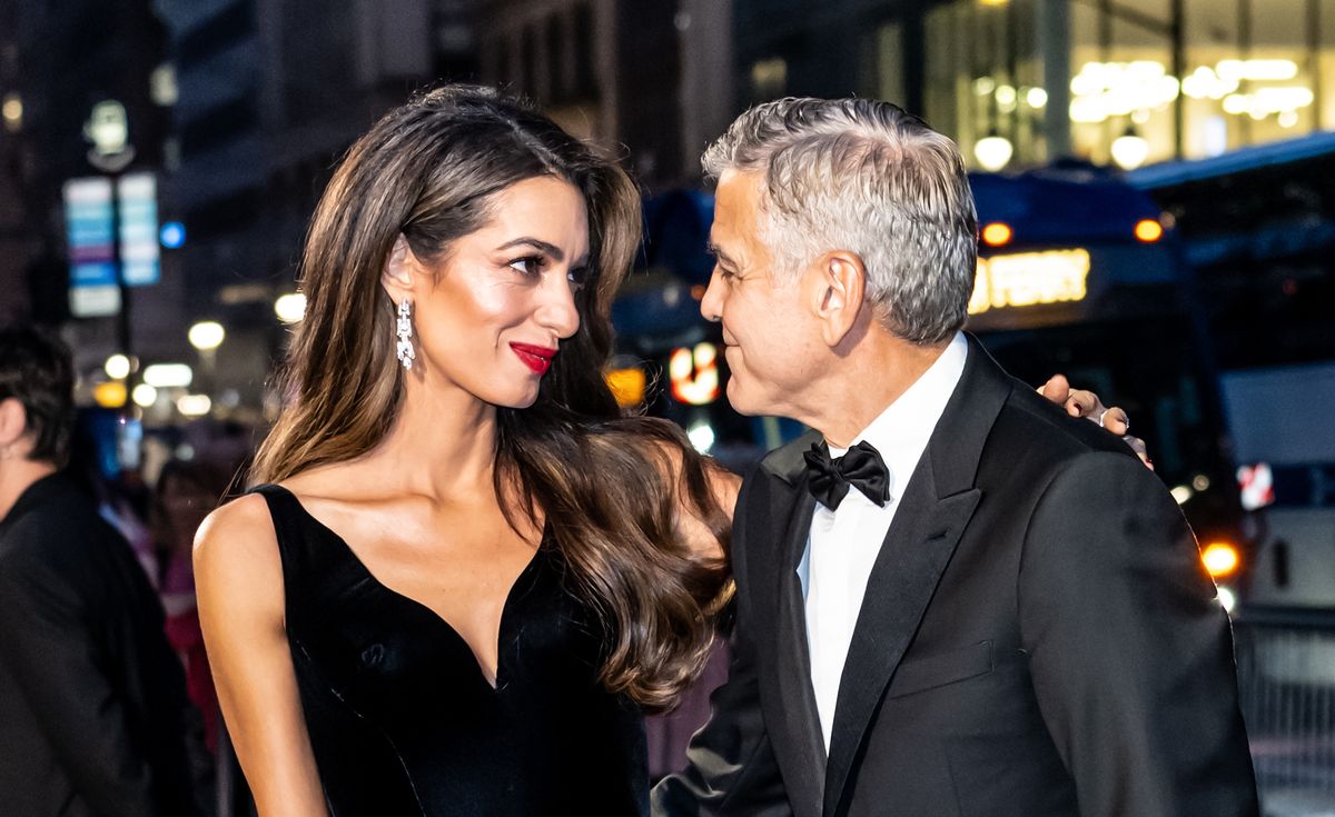 Amal Clooney and George Clooney