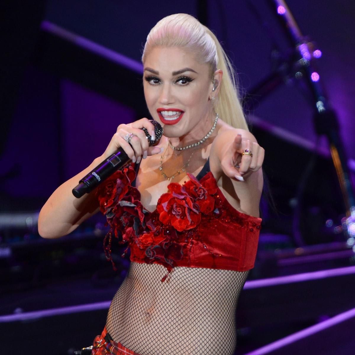 Gwen Stefani Performs At Irvine Meadows Amphitheatre