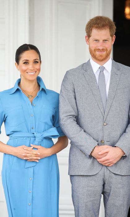 Meghan Markle and Prince Harry baby Sussex 