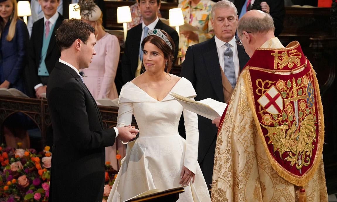 Eugenie and Jack exchanged vows at St. George's Chapel in 2018