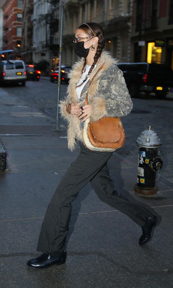 Bella Hadid in New York City