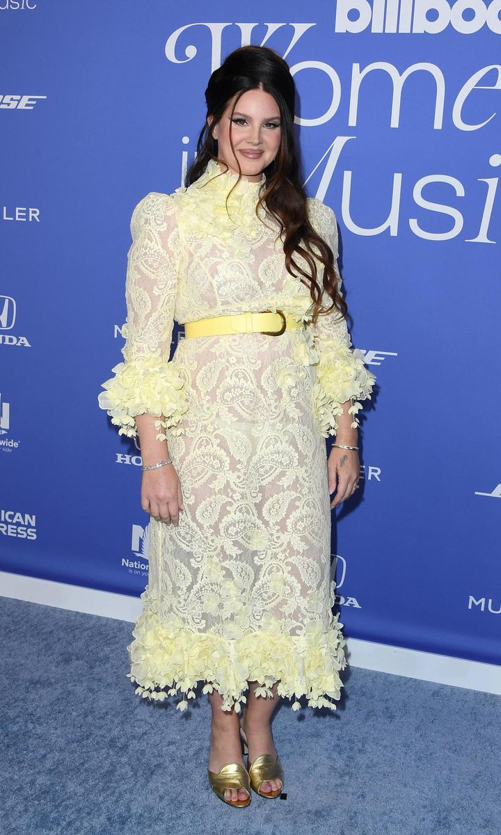 Lana Del Rey ready for Spring in Zimmermann.