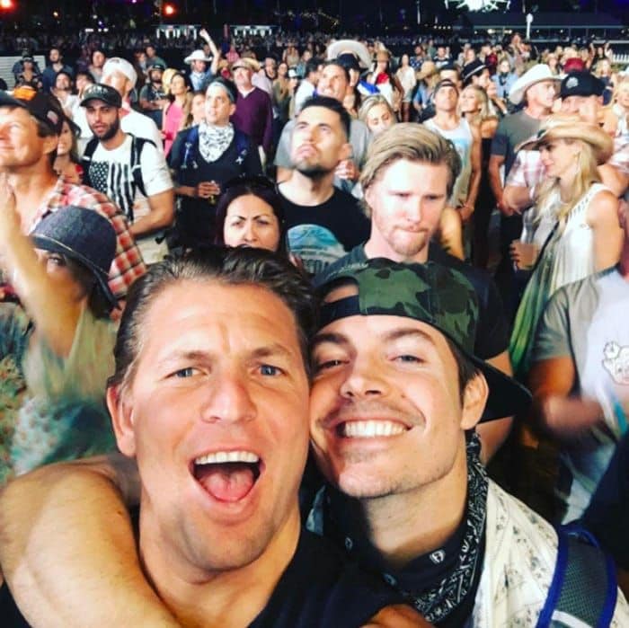 April 28: <i>The Arrangement</i> actor Josh Henderson, who is from Texas, ventured to the desert with friends for the weekend to take in some country music at the Stagecoach Festival.
Photo: Instagram/@joshhenderson
