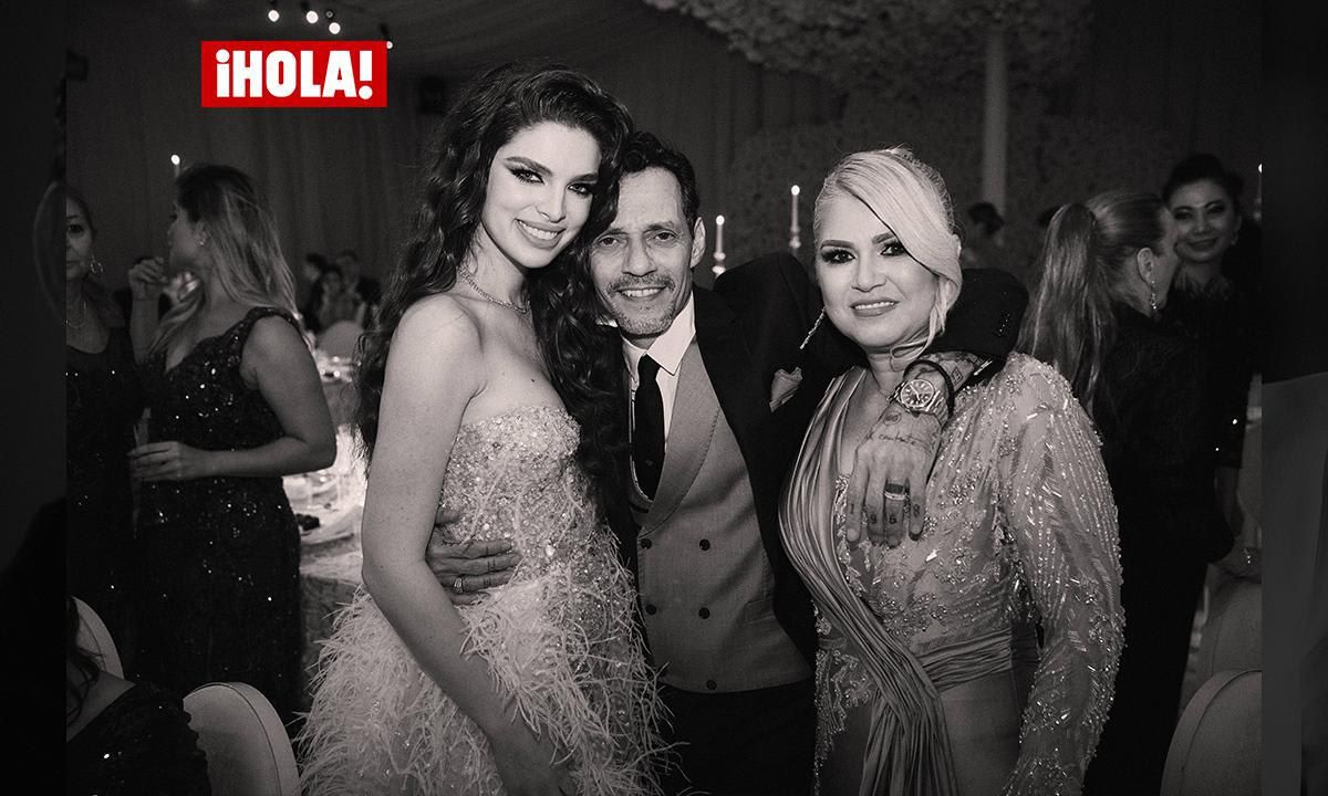 Marc Anthony y Nadia Ferreira boda