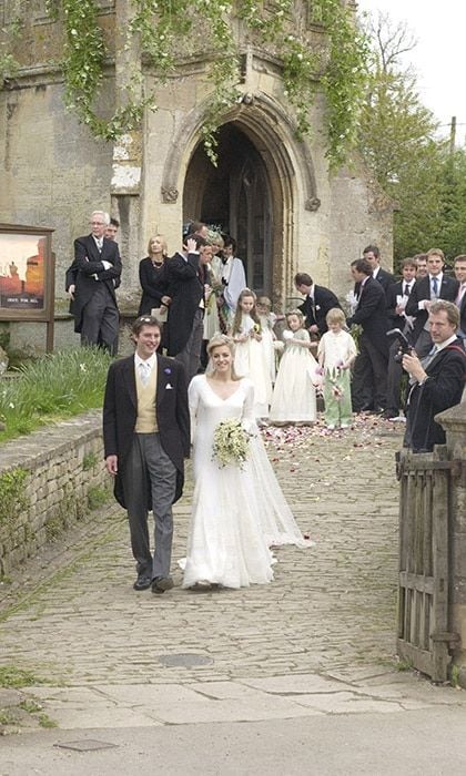 The wedding was quite an event for the tiny village, where Camilla had moved in not long after her split from Andrew Parker Bowles.
Photo: Getty Images