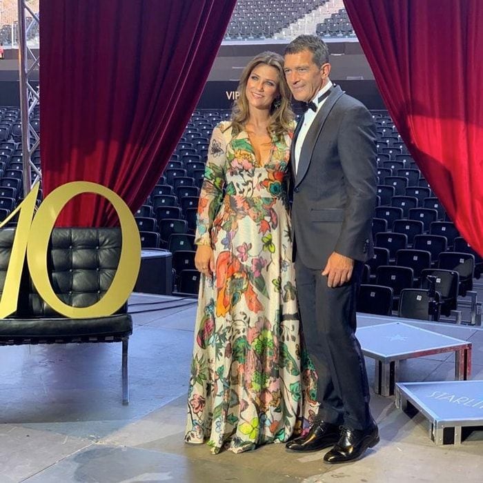 Antonio Banderas hosted Princess Martha Louise at his home in Spain