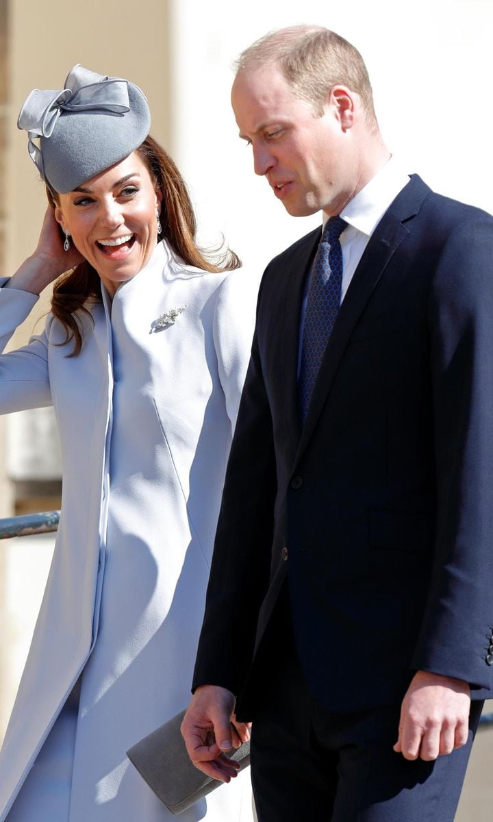 The Royal Family Attend Easter Service At St George's Chapel, Windsor