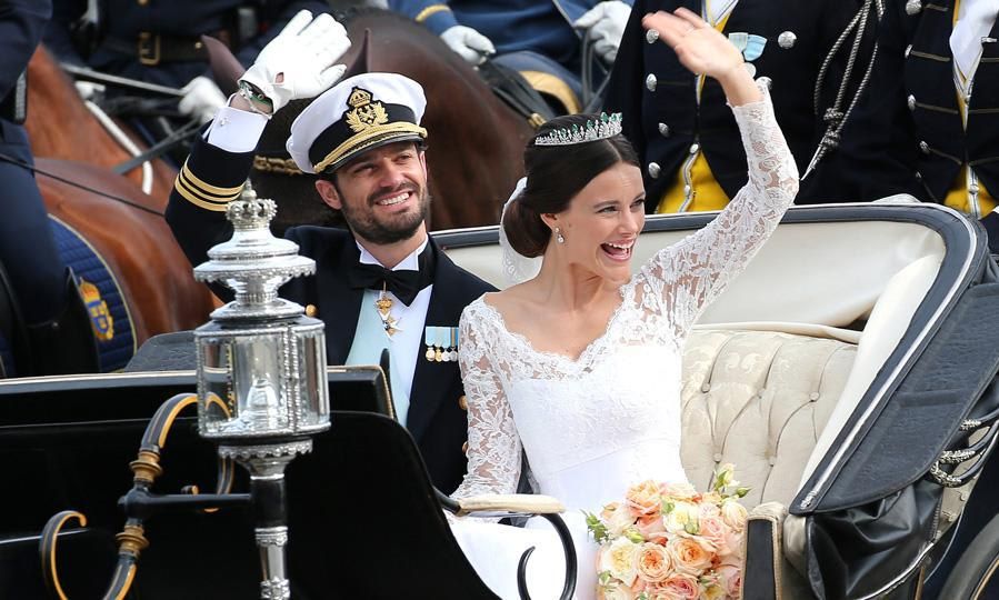 Prince Carl Philip and Princess Sofia's wedding in 2015