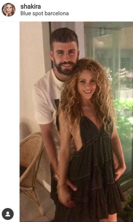 Shakira and Gerard Pique