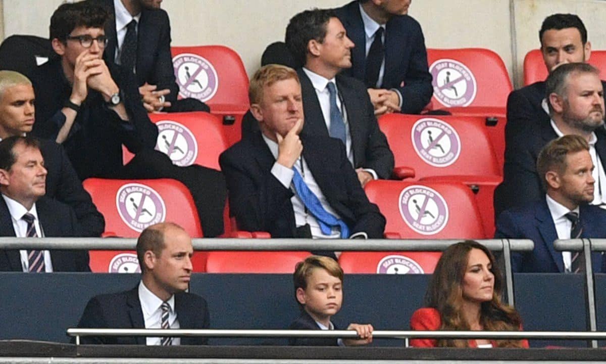 Prince George is known for being a soccer fan like his father, who is president of the Football Association.