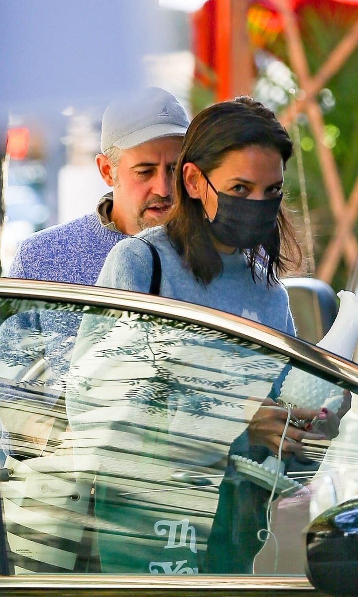 Katie Holmes shopping in NYC