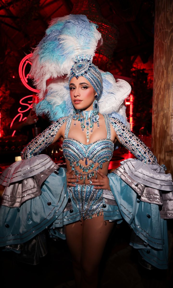 Cuban Tropicana Dancer costume styled by Katie Qian and brought to life by L.O.C.A.,