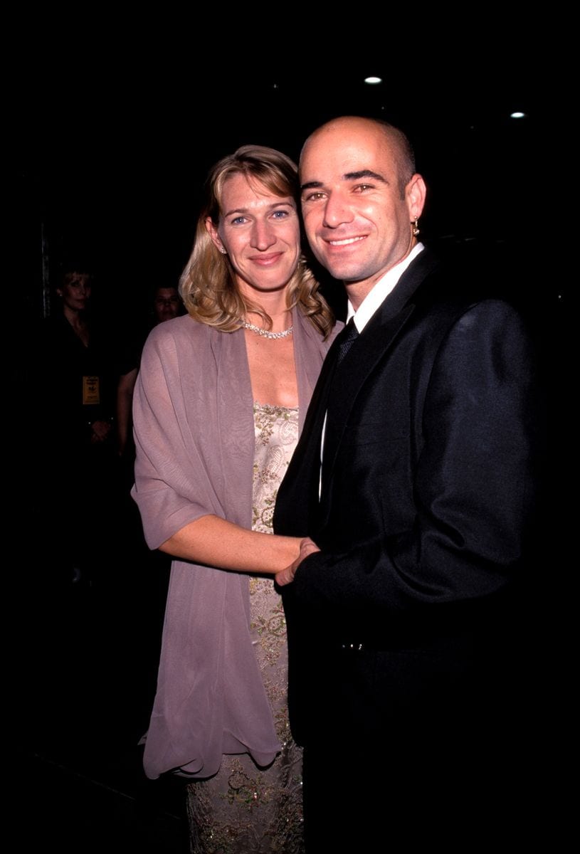 Steffi Graf and Andre Agassi