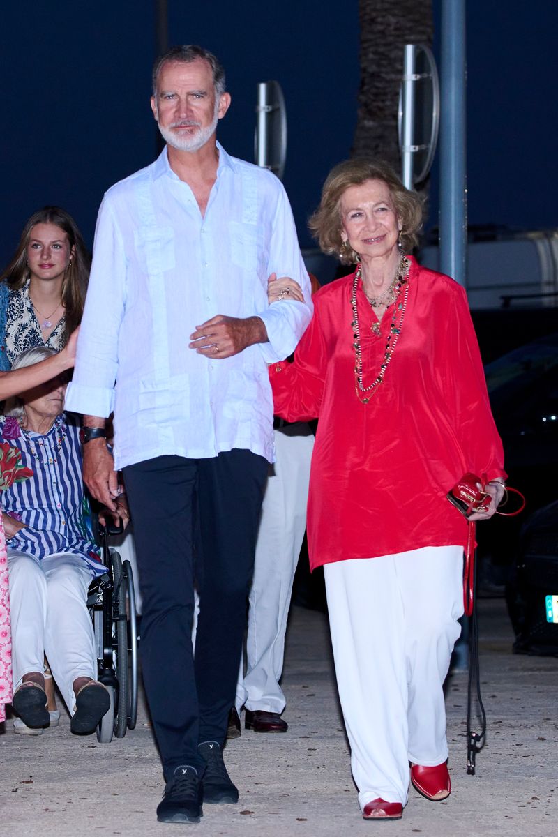 King Felipe awarded his mother the Order of the Golden Fleece in 2024 