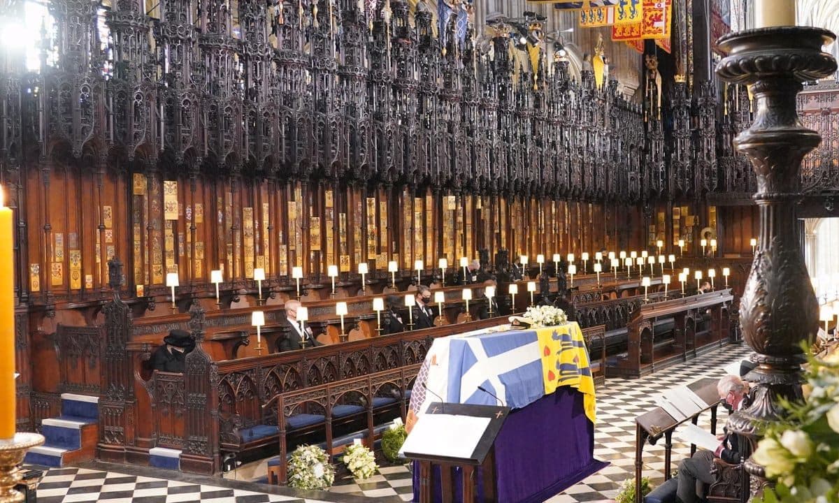 The Funeral Of Prince Philip, Duke Of Edinburgh Is Held In Windsor