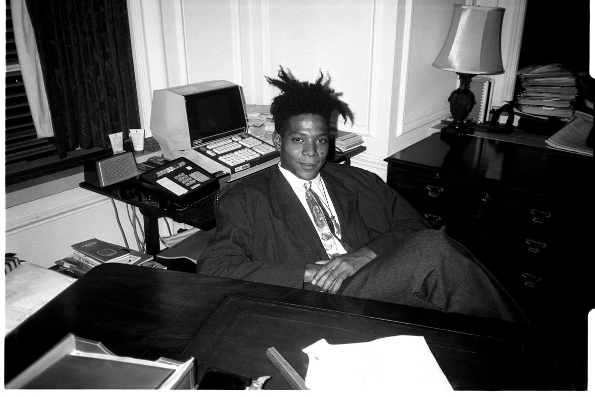 Jean-Michel Basquiat in 1985