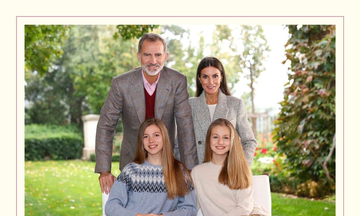 Spanish Royals Christmas Cards 2021