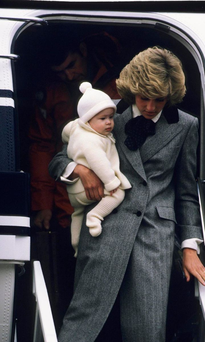 Princess Diana and Prince Harry