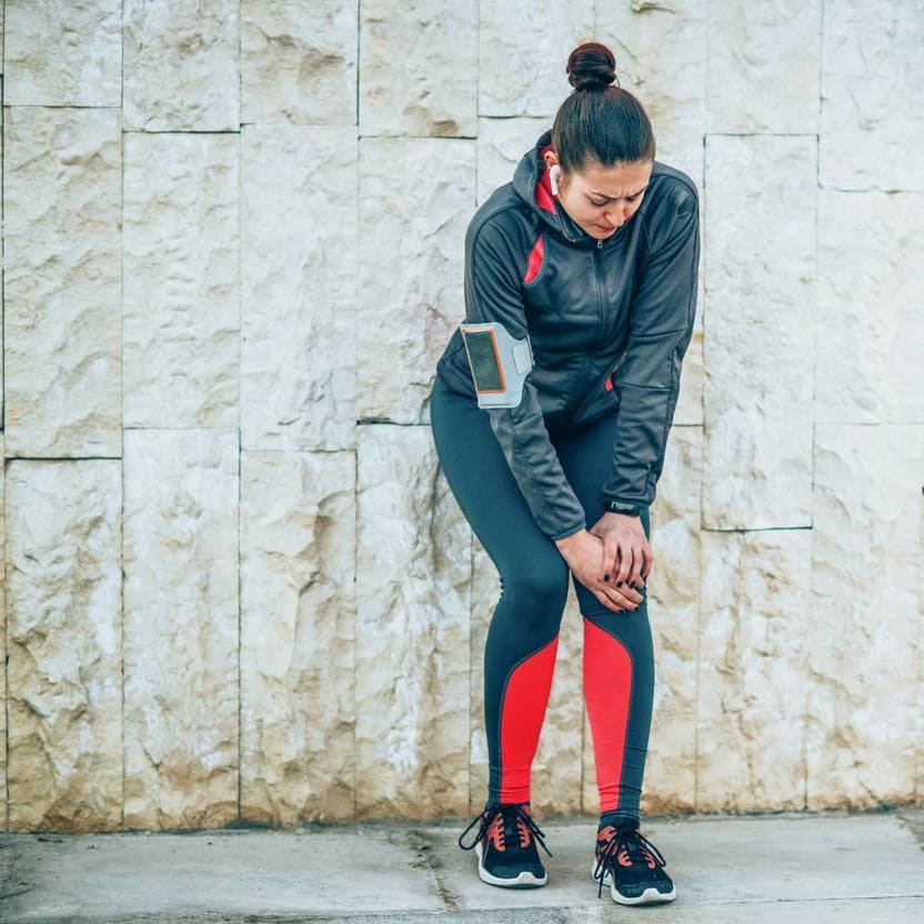 Woman exercising