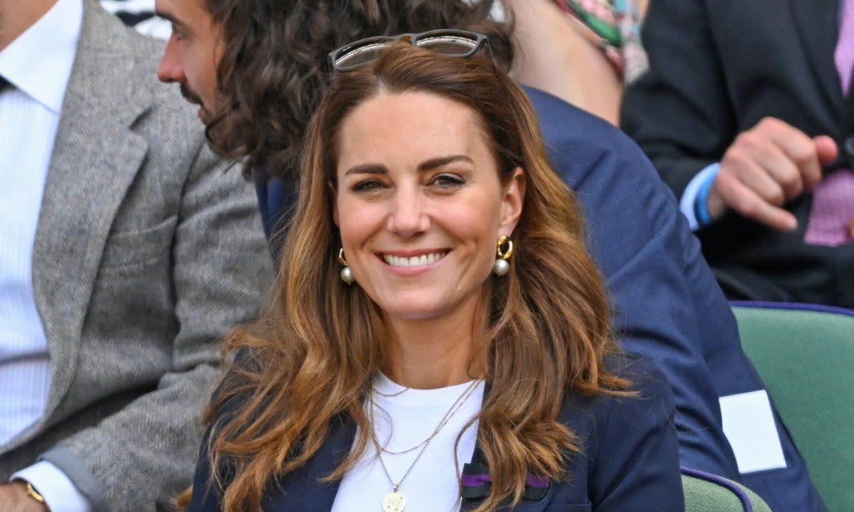 Suffice to say, the Duchess looked happy to be back at Wimbledon!