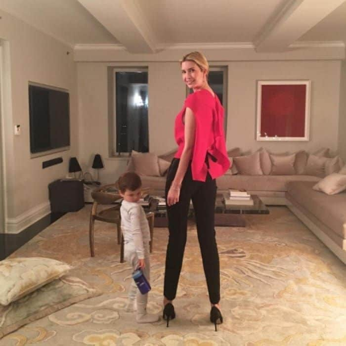 Date night! Ivanka got the seal of approval from her eldest son Joseph before heading out for date night. The little guy posed in his pajamas next to his mom before she headed out on the town.
Photo: Instagram/@ivankatrump