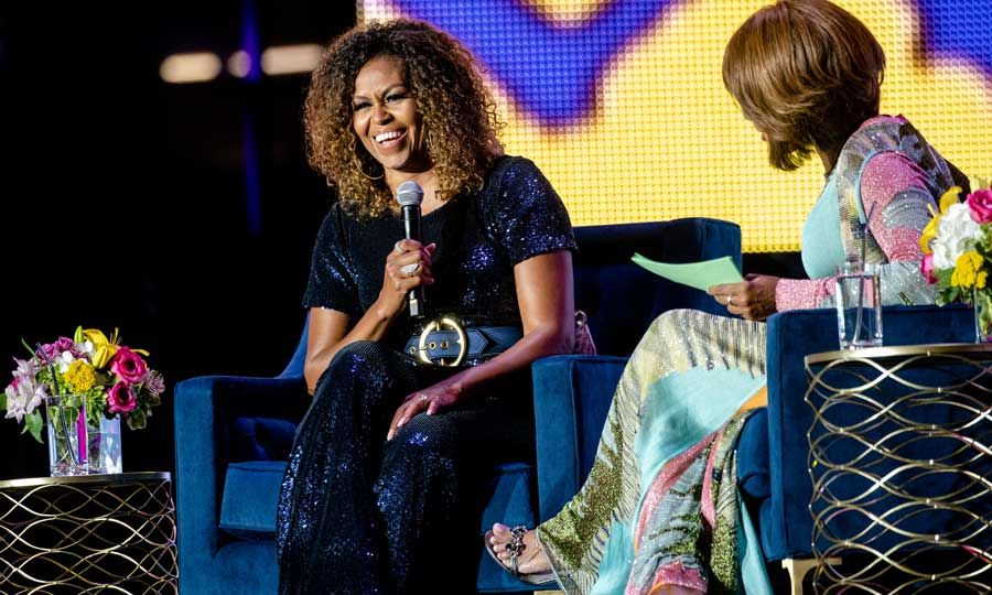 Michelle Obama Gayle King Essence Festival 2019