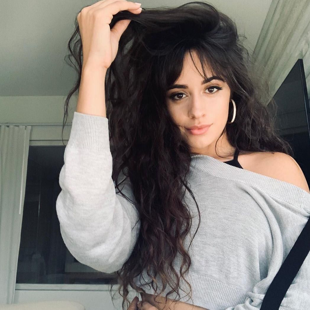 Camlia Cabello hair bangs