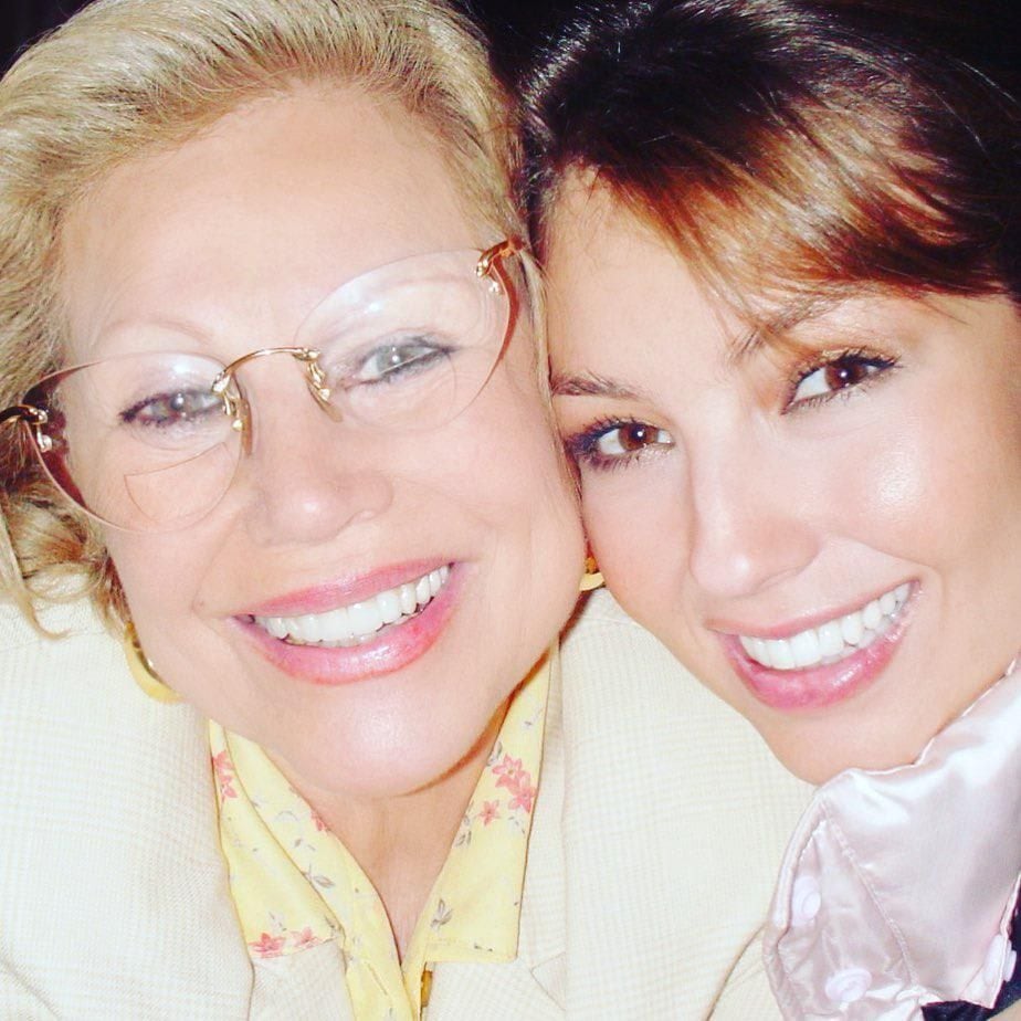 Thalia Sodi and Mother