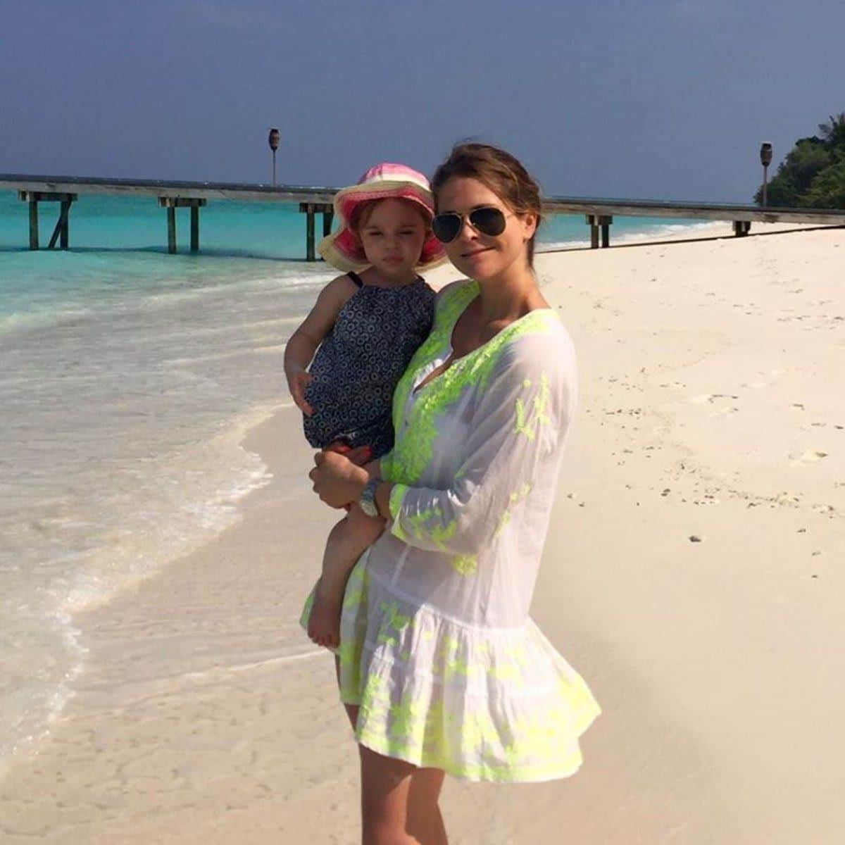 Princess Madeleine of Sweden enjoyed a family vacation in the Maldives back in 2016